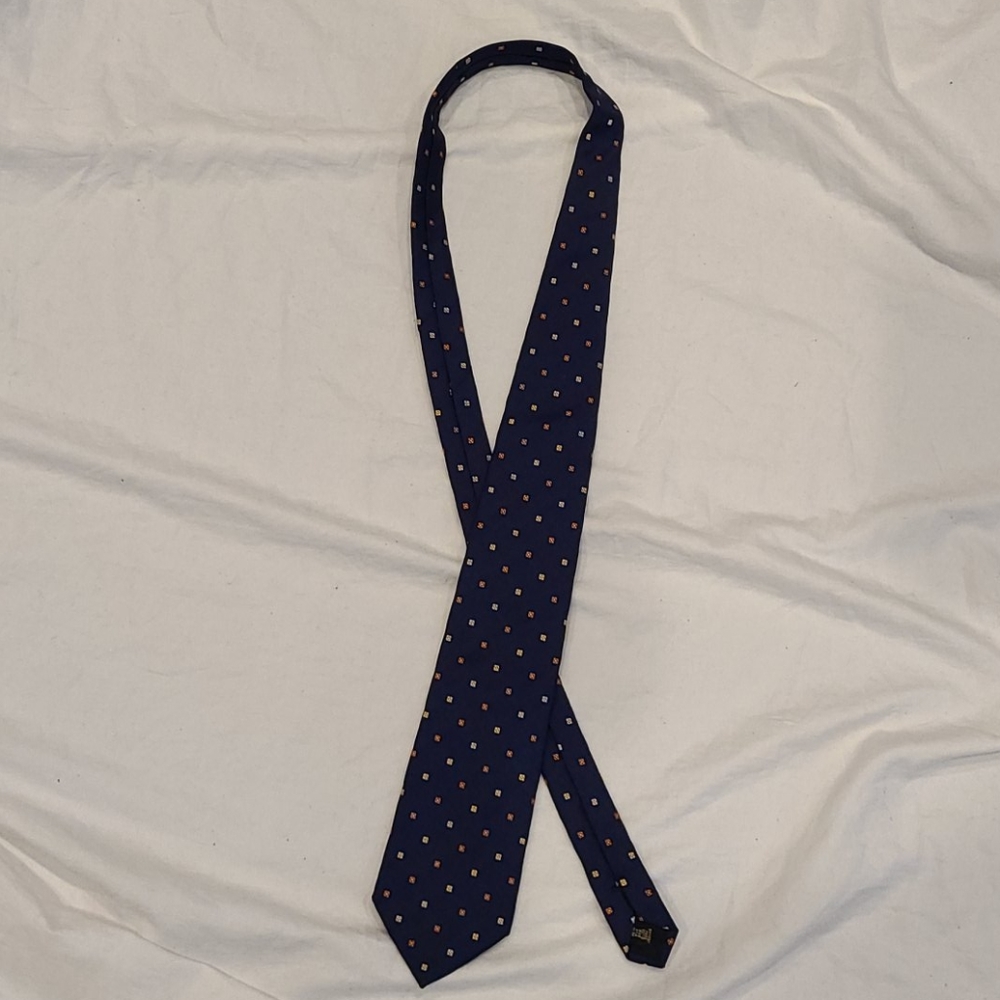 Sarar Blue Silk Necktie